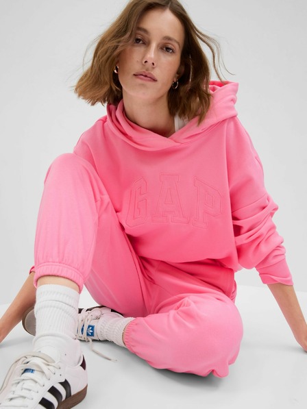 GAP Hanorac vintage soft cu logo și fermoar GAP