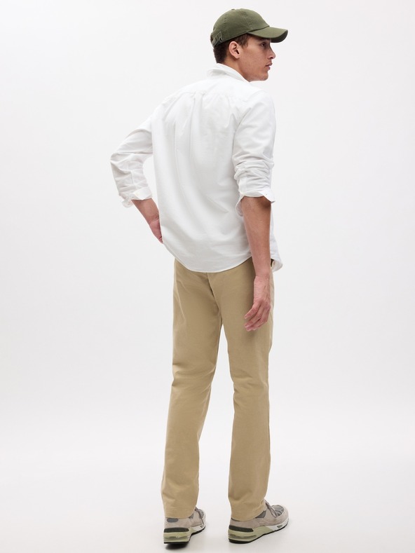GAP Pantaloni modern khaki in straight fit GapFlex GAP