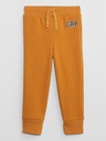 GAP Pantaloni de trening fleece logo army pentru copii GAP