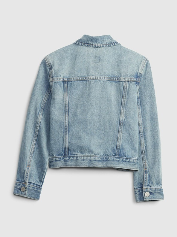 GAP Geacă din denim pentru copii GAP