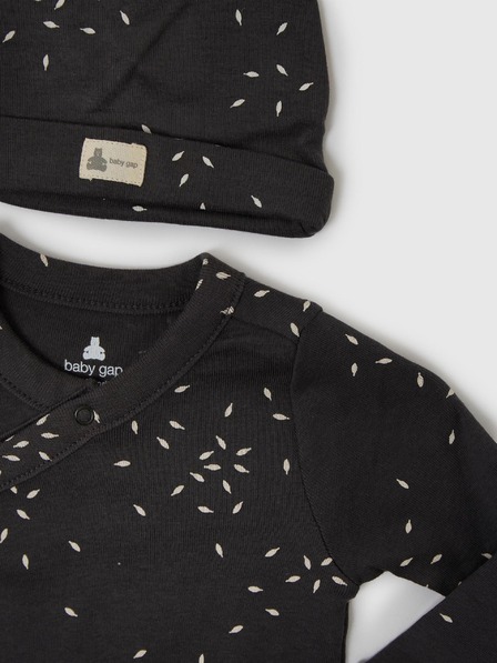 GAP Salopetă Brannan cu căciulă pentru bebeluși GAP