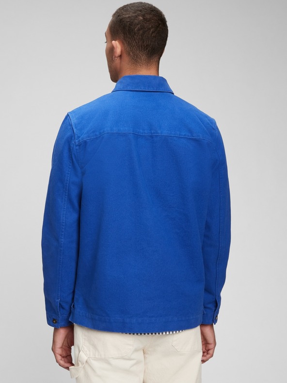 GAP Jachetă din bumbac cu guler GAP