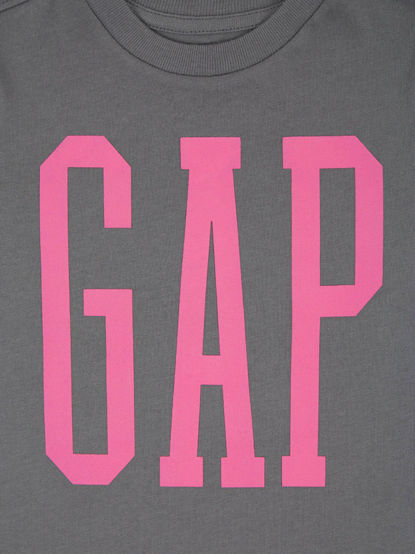 GAP Tricou din bumbac cu logo pentru copii GAP