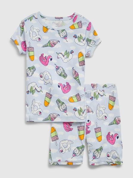 GAP Pijama din bumbac organic pentru copii GAP