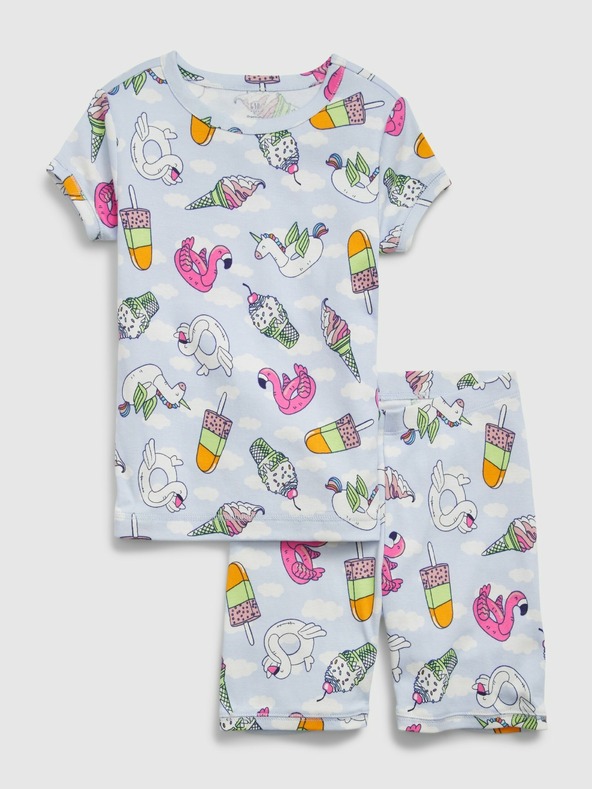 GAP Pijama din bumbac organic pentru copii GAP