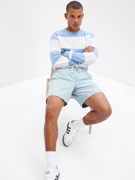 GAP Șort din denim cu talie elastică GAP