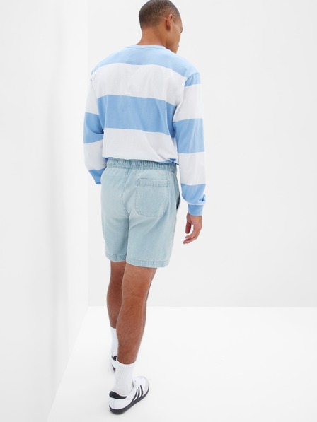 GAP Șort din denim cu talie elastică GAP