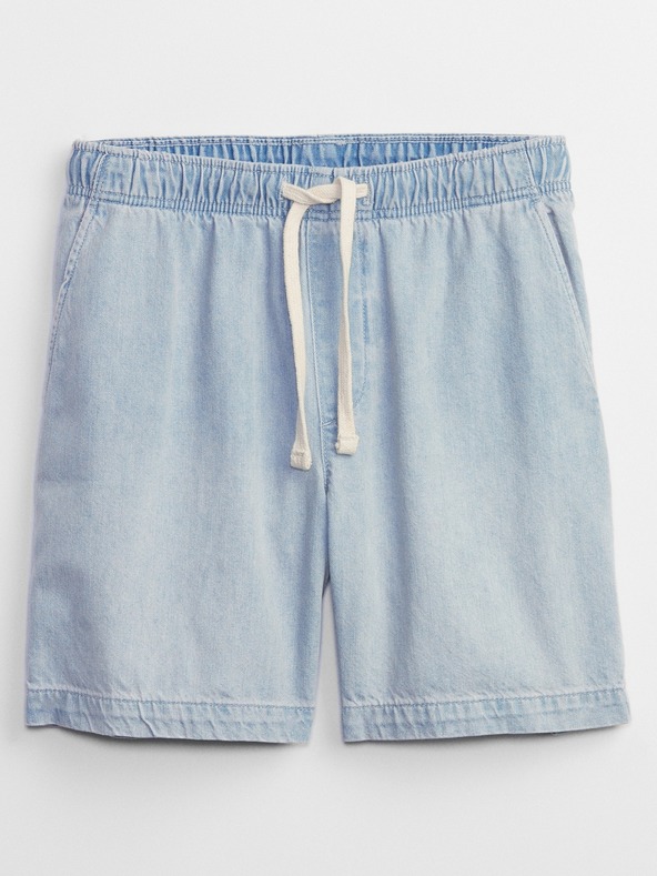 GAP Șort din denim cu talie elastică GAP