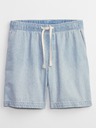 GAP Șort din denim cu talie elastică GAP