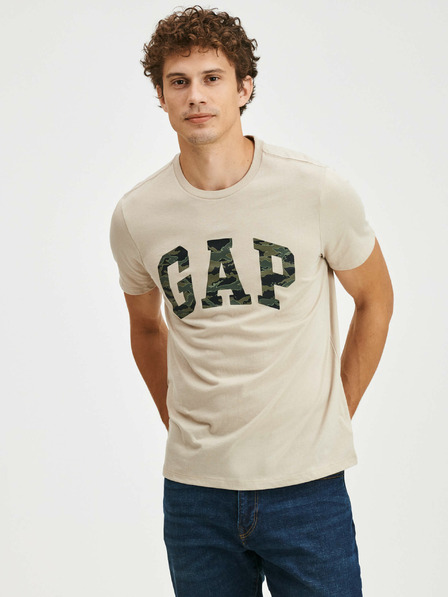 GAP Tricou GAP logo v-ss camo arch
