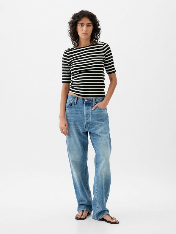 GAP Tricou cu decolteu bărcuță GAP