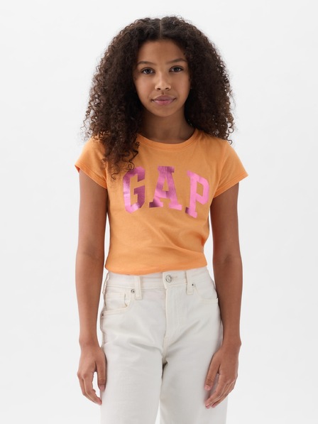 GAP Tricou cu logo metalic pentru copii GAP