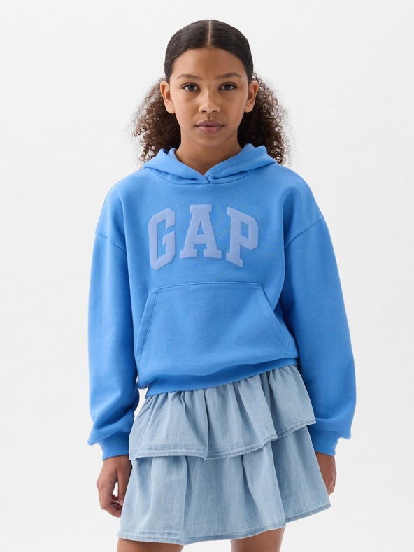 GAP Hanorac pentru copii cu logo și fleece GAP