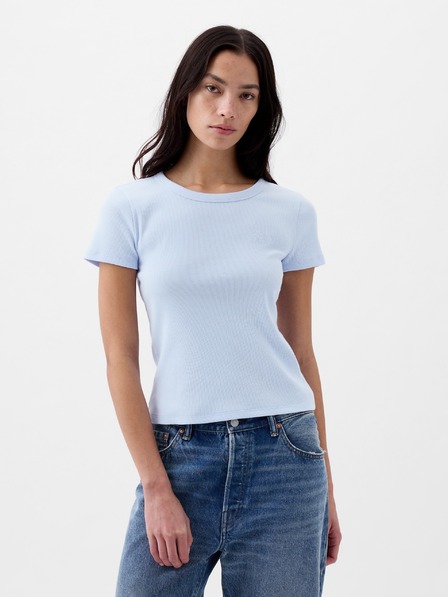 GAP Tricou Rib Logo GAP