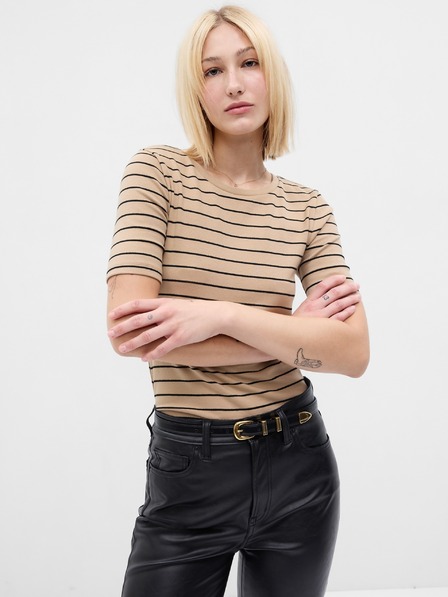 GAP Tricou cu fir metalic GAP