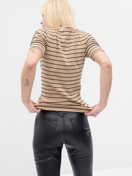 GAP Tricou cu fir metalic GAP