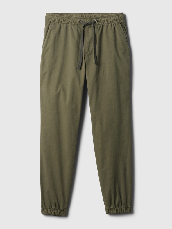 GAP Pantaloni slim canvas joggers GapFlex GAP