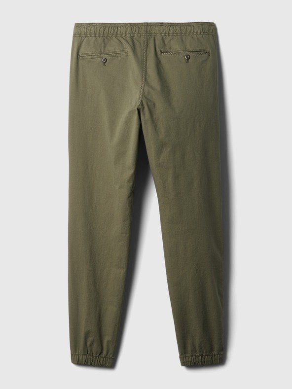 GAP Pantaloni slim canvas joggers GapFlex GAP