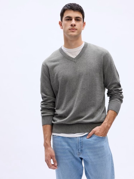 GAP Pulover tricotat cu decolteu în V GAP
