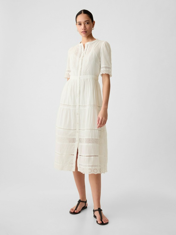 GAP Rochie midi din dantelă GAP