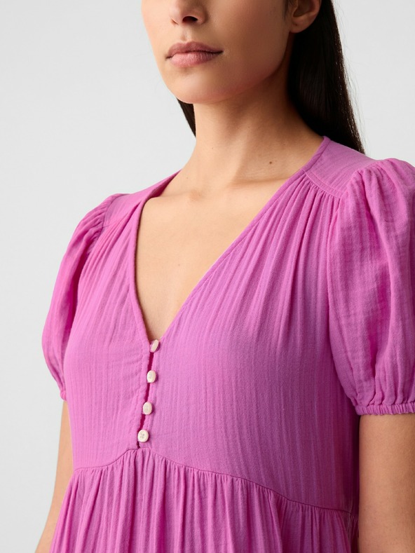 GAP Rochie midi din muselină GAP