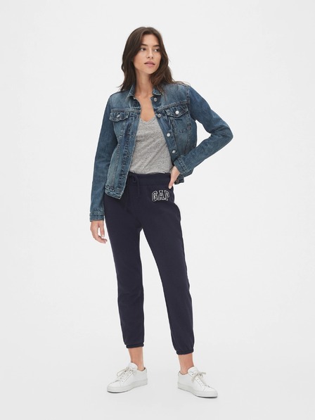 GAP Pantaloni de trening GAP logo arch fleece