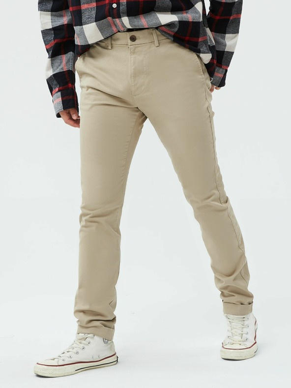 GAP Pantaloni essential khaki skinny fit GapFlex GAP