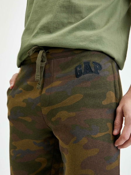 GAP Pantaloni de trening logo GAP army