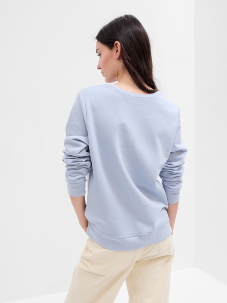 GAP Hanorac cu logo model cu fentă GAP