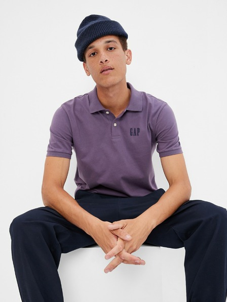 GAP Tricou polo logo din jerseu GAP