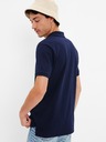 GAP Tricou polo din jerseu organic cu logo GAP