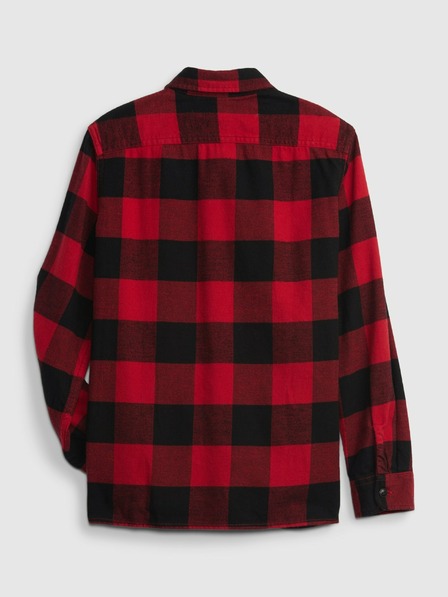 GAP Cămașă din flanel în carouri pentru copii GAP