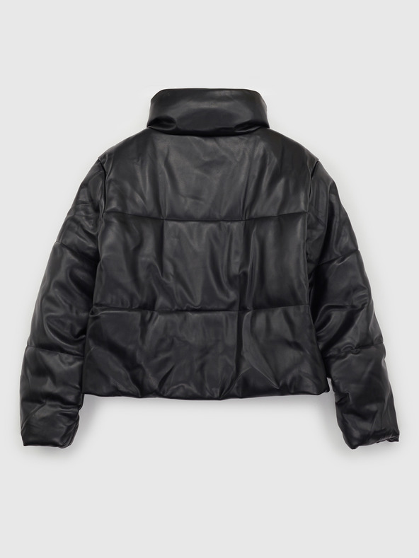 GAP Geacă din piele artificială crop GAP