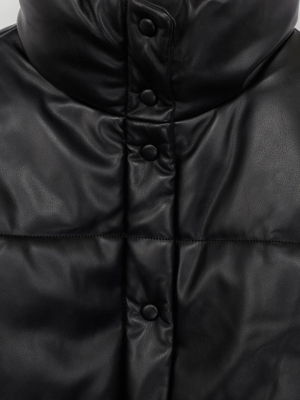 GAP Geacă din piele artificială crop GAP