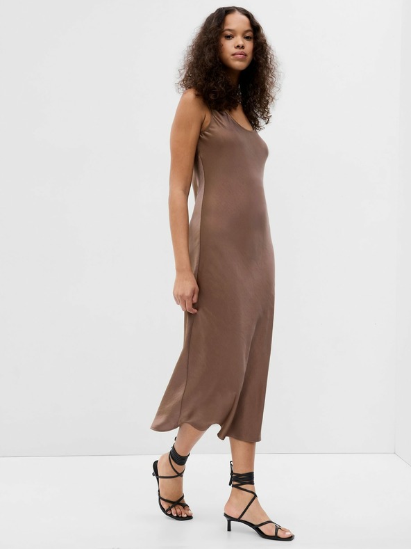 GAP Rochie midi din satin GAP