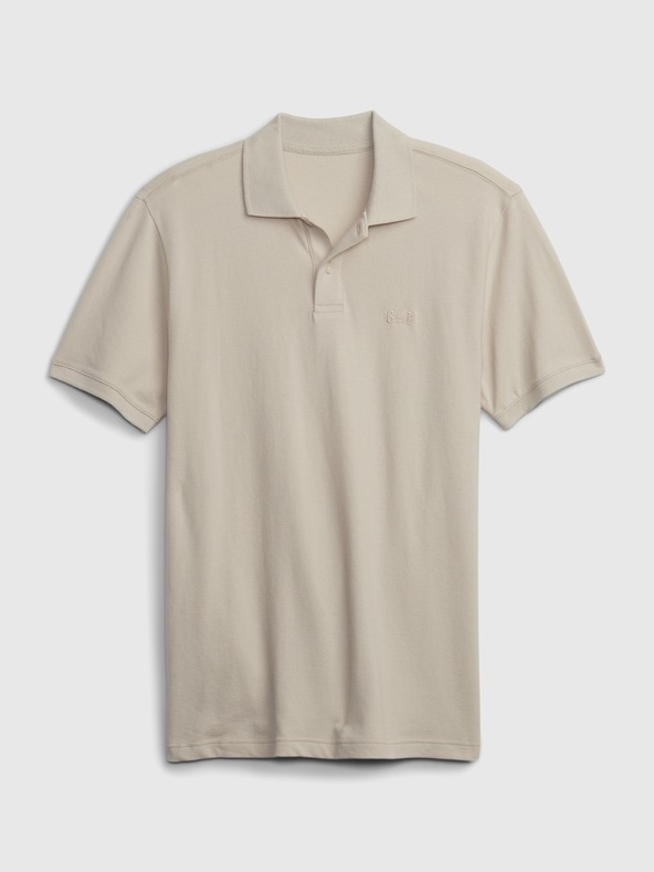 GAP Tricou polo pique cu model GAP