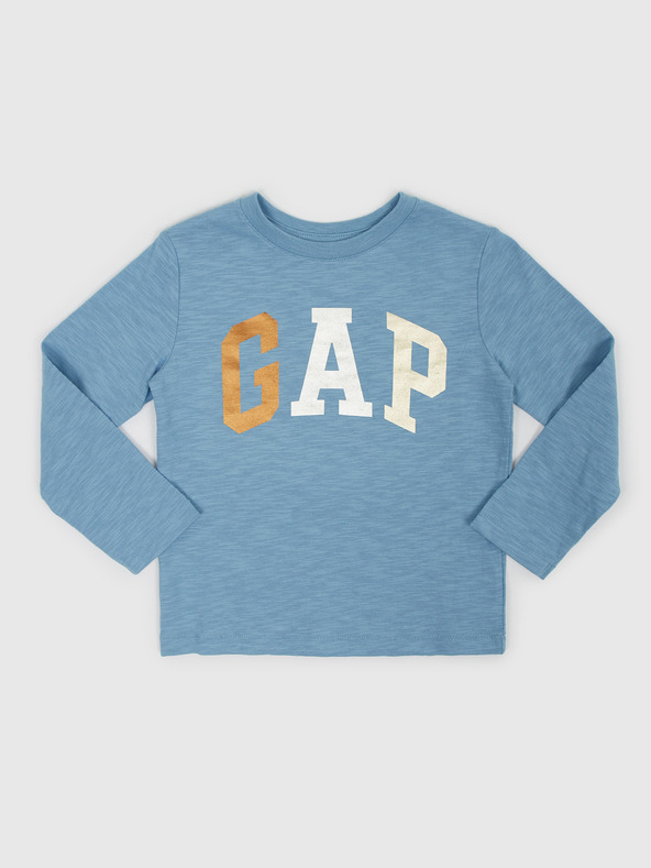 GAP Tricou cu logo metalic pentru copii GAP