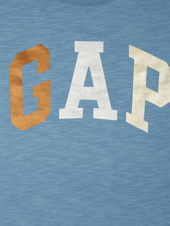 GAP Tricou cu logo metalic pentru copii GAP