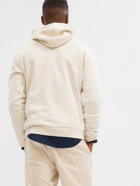 GAP Hanorac cu logo și fleece GAP