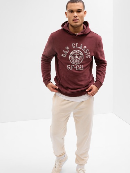 GAP Hanorac cu logo și fleece GAP
