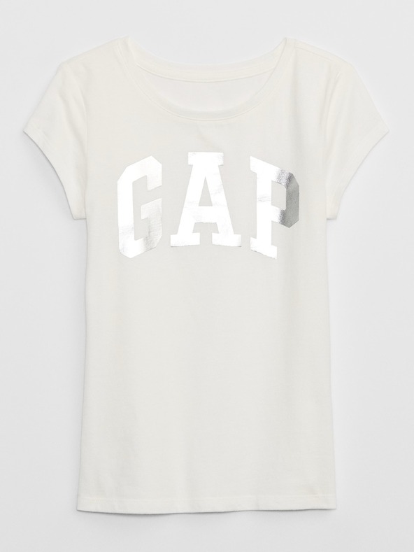 GAP Tricou cu logo metalic pentru copii GAP