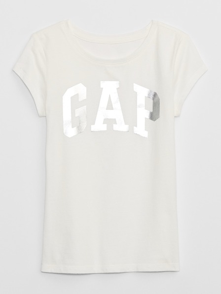 GAP Tricou cu logo metalic pentru copii GAP