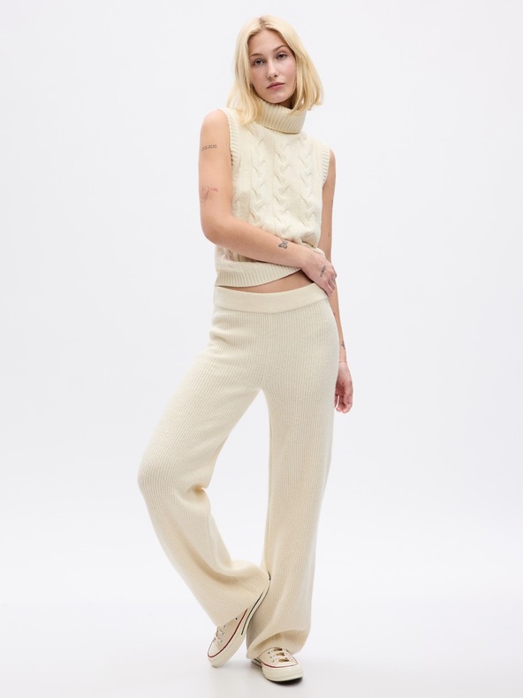 GAP Pantaloni tricotati CashSoft GAP