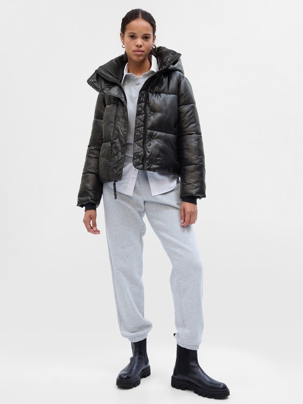 GAP Jachetă zimtă quilted crop PrimaLoft® GAP