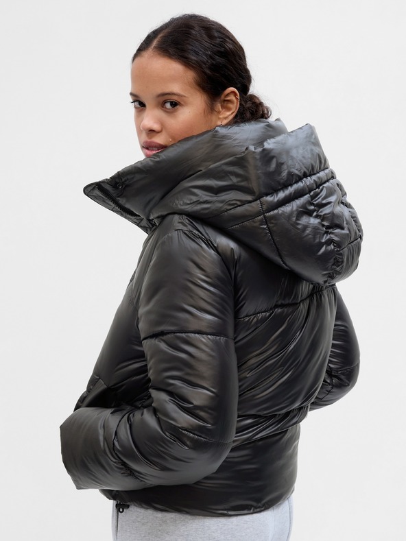 GAP Jachetă zimtă quilted crop PrimaLoft® GAP