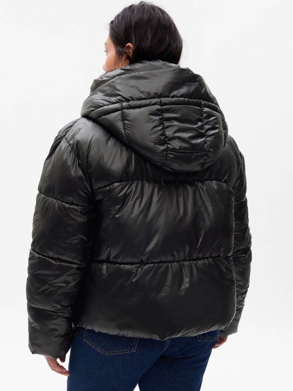 GAP Jachetă zimtă quilted crop PrimaLoft® GAP
