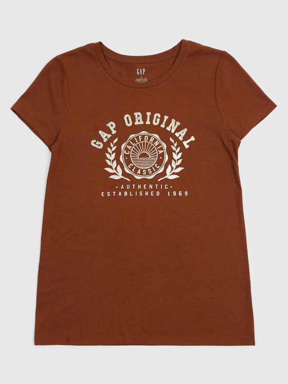 GAP Tricou cu logo metalic GAP