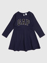 GAP Baby rochie cu logo GAP