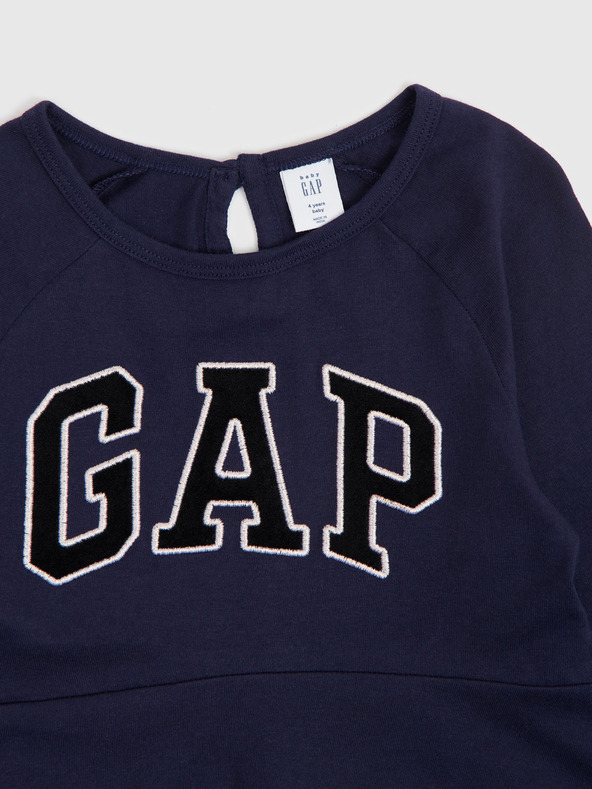 GAP Baby rochie cu logo GAP