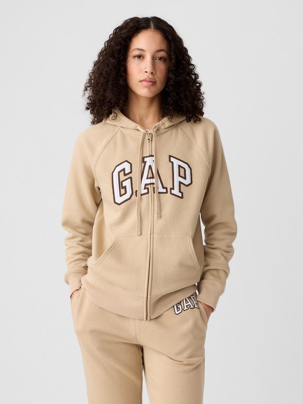 GAP Hanorac cu logo și fleece GAP
